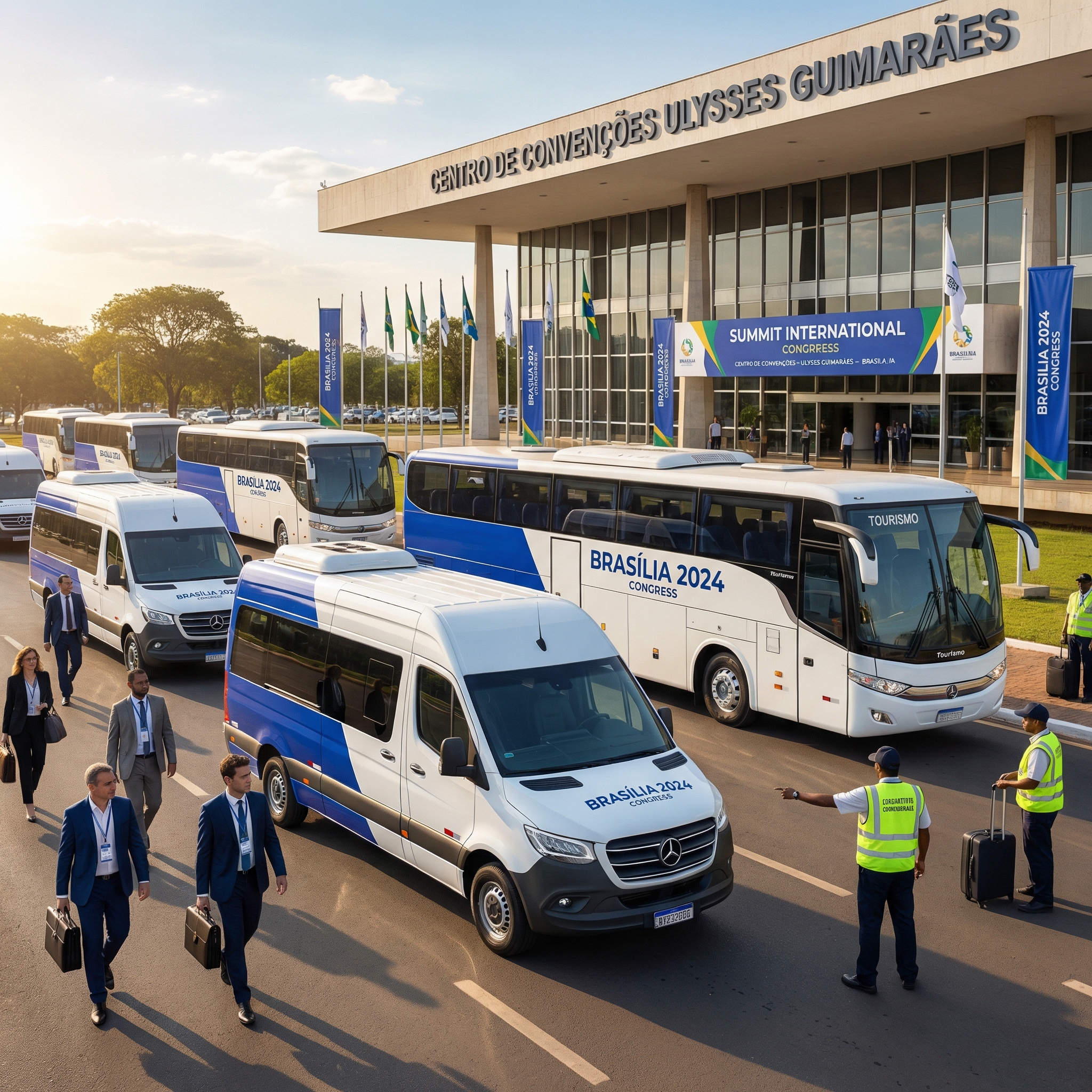 Como Organizar Transporte para Congresso em Brasília