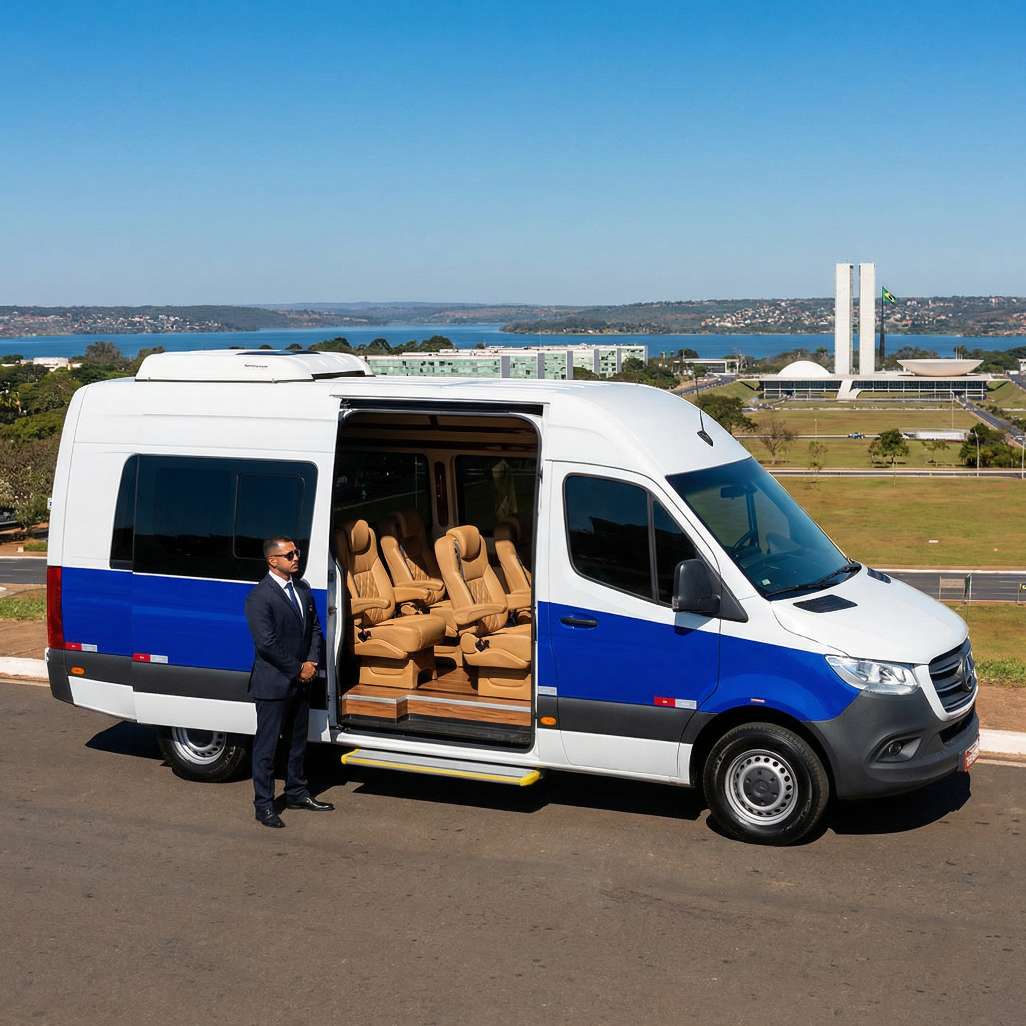 Aluguel de Van com Motorista em Brasília: Guia Completo 2026